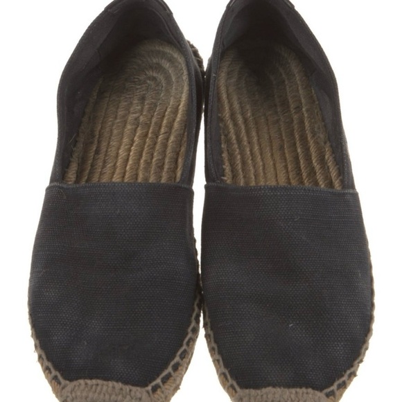 Saint Laurent Black Canvas Espadrilles - Picture 3 of 5